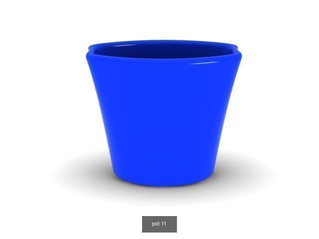 25 pots for 3d printing 3D Model Collection_26