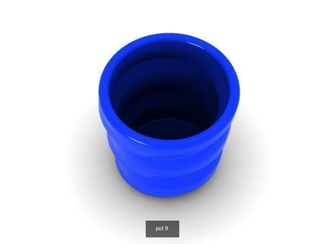 25 pots for 3d printing 3D Model Collection_4