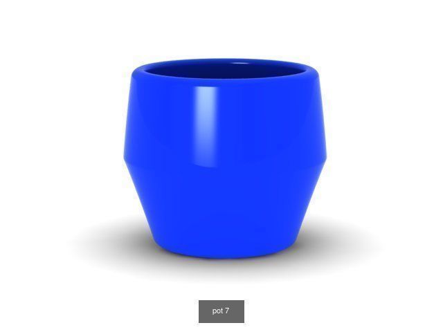 25 pots for 3d printing 3D Model Collection_6
