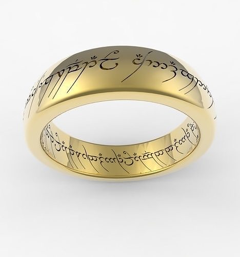 Ring of omnipotence 3D print model