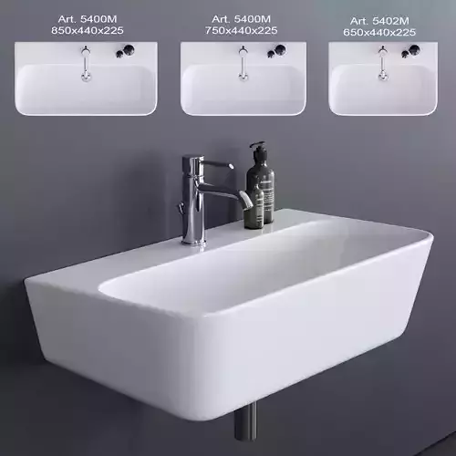 GALASSIA MEG11 Washbasin