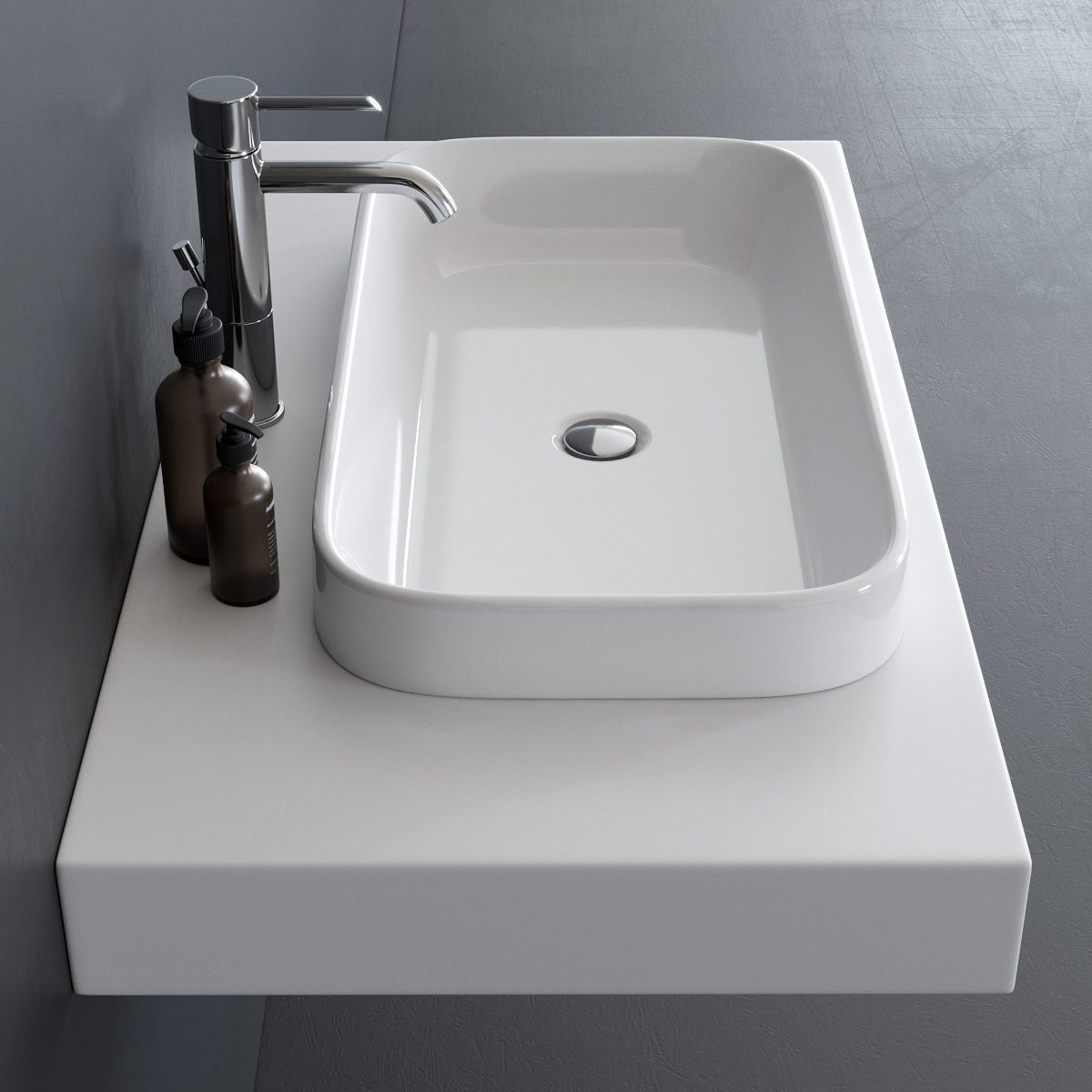 GALASSIA MEG11 Washbasin 3D model_1