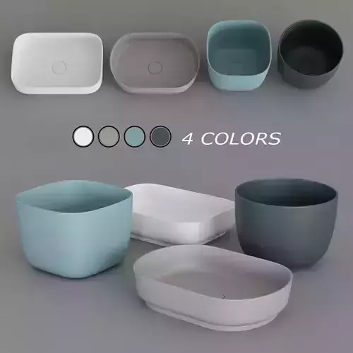 Esedra by SDR Ceramiche Revolution Washbasin