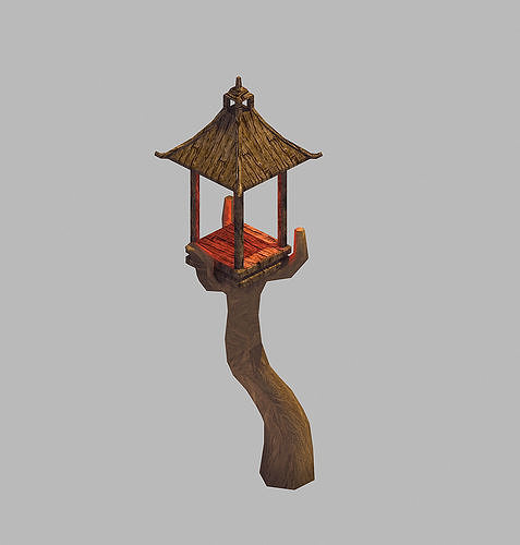 Dynasty Crescent Crescent - Street Lights 03 3D model