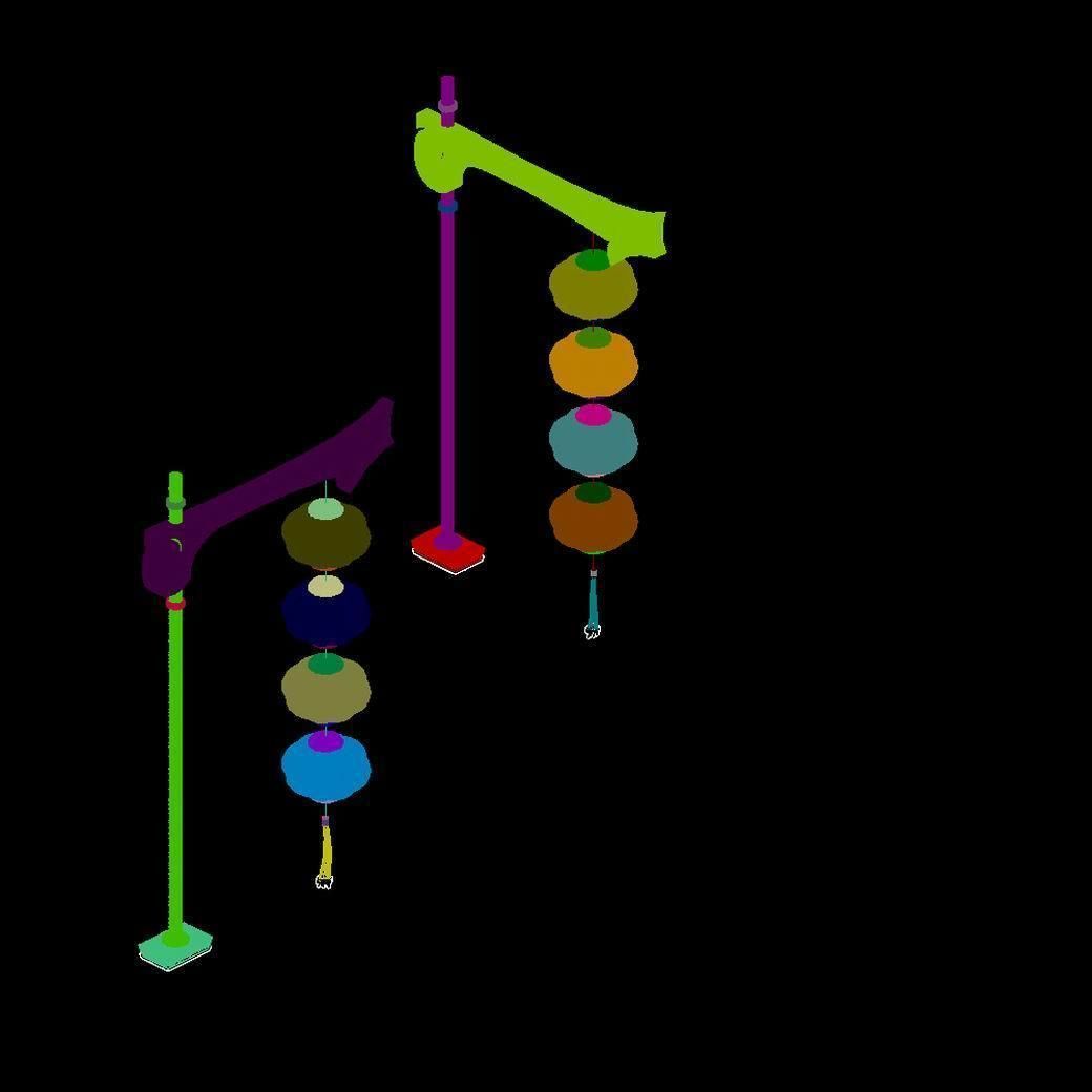 Dynasty Yanfu - lantern 01 3D model_1
