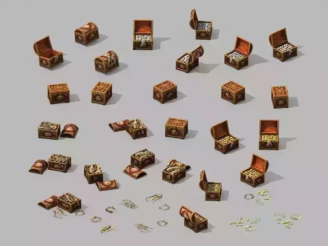 Dynasty Savage Tribe - Treasure Chest 02