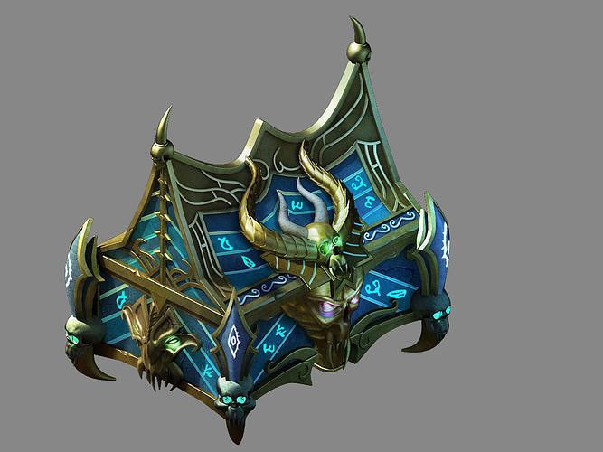 Dynasty The Place of the Funeral -BOSS Coffin 01 3D model