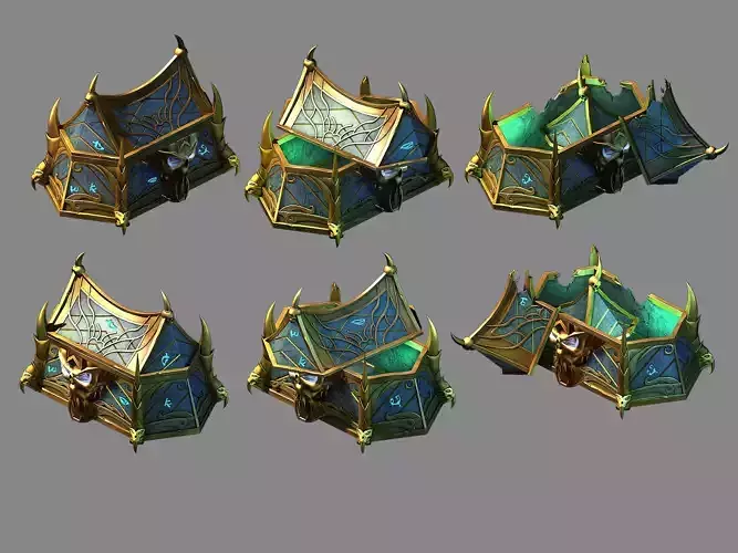 Dynasty Funeral Place - Small Coffin 02