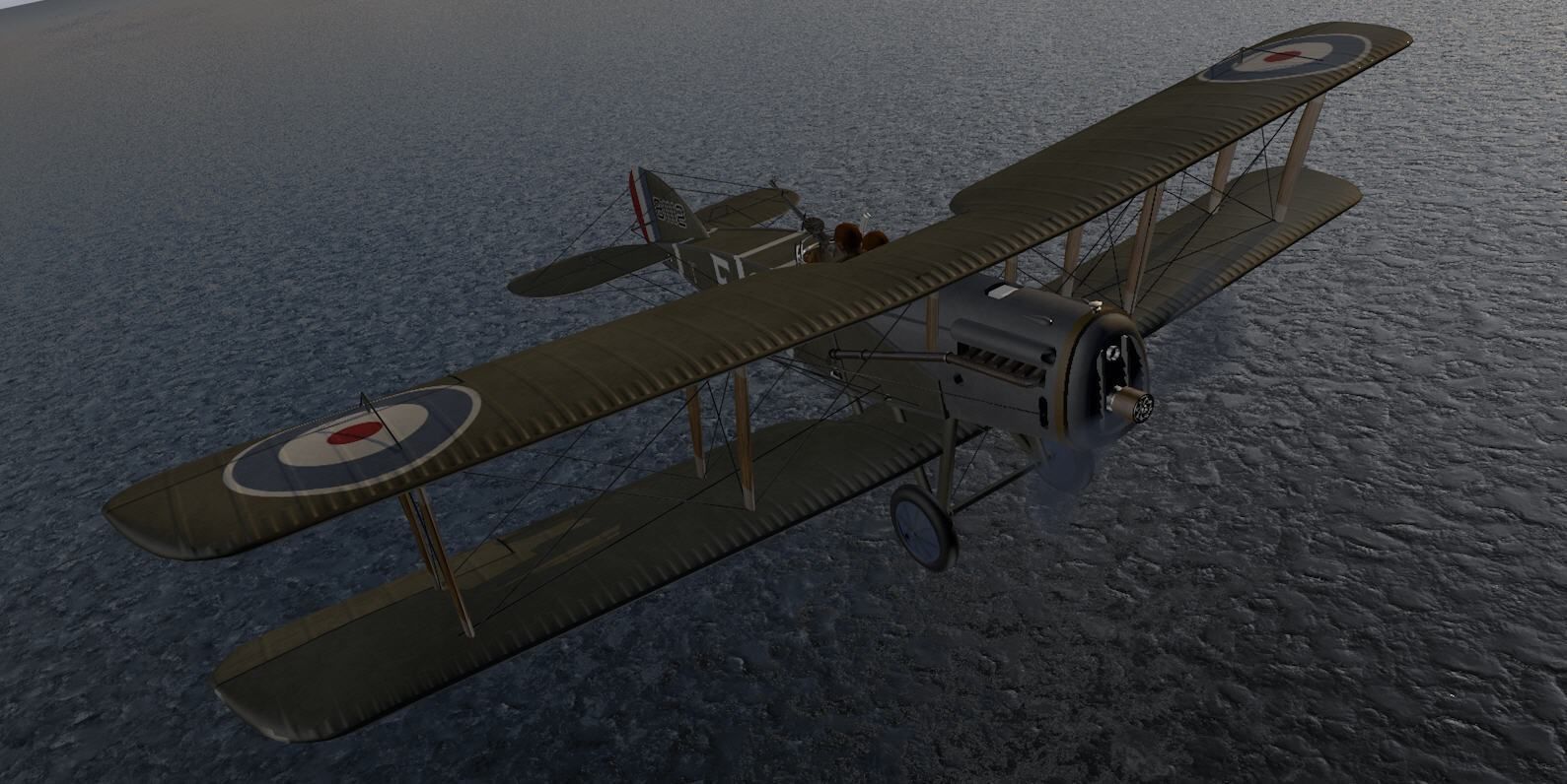 Bristol F-2B 3D model_8