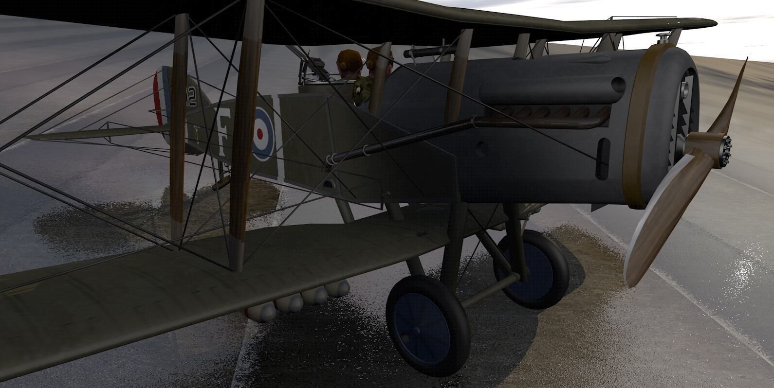 Bristol F-2B 3D model_6