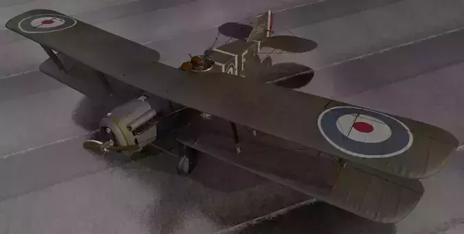 Bristol F-2B 3D model