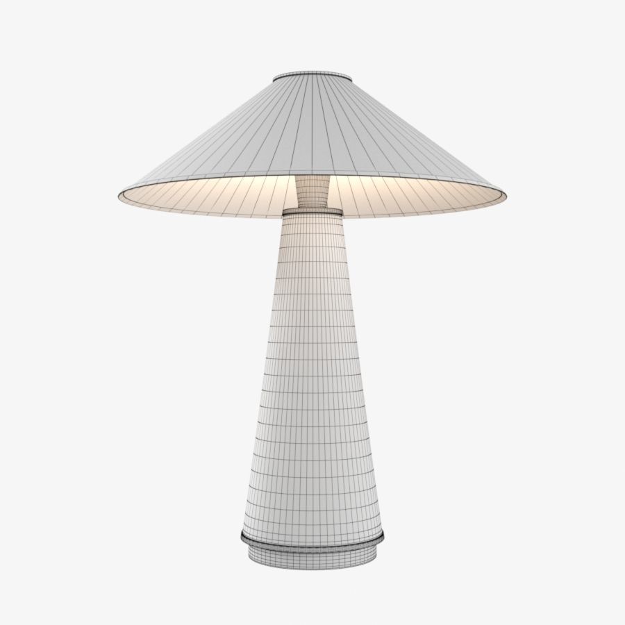 Studio dunn Linden Table Lamp 3D model_2