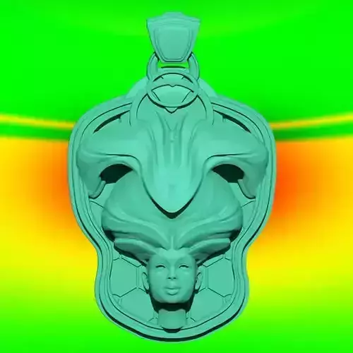 badhair 3D print model