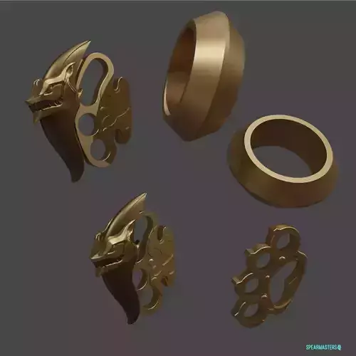 Sett League of Legends LOL Cosplay separate for printing