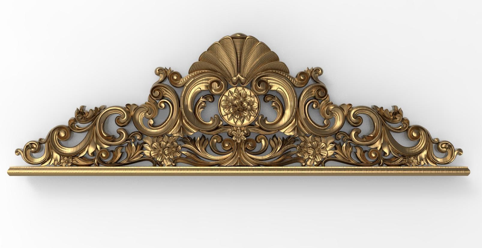 Arc  ornament 3D print model_2