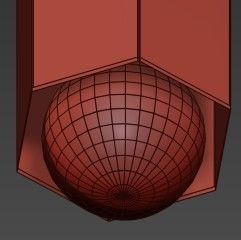 Hex Light John Beck Steel 3D model_1