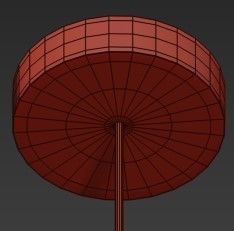 Hex Light John Beck Steel 3D model_2