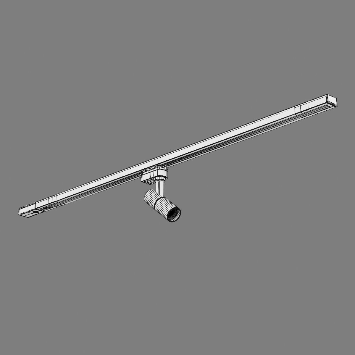 2272xx Volta Lightstar LED lamp for 1-phase track 3D model_6