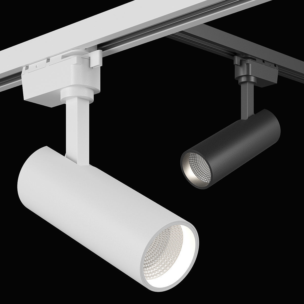 2282xx Volta Lightstar LED lamp for 1-phase track 3D model_1