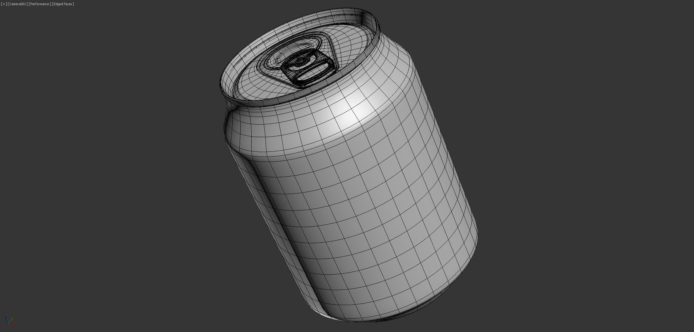 Can With Water Droplets 250ml 3D model_7