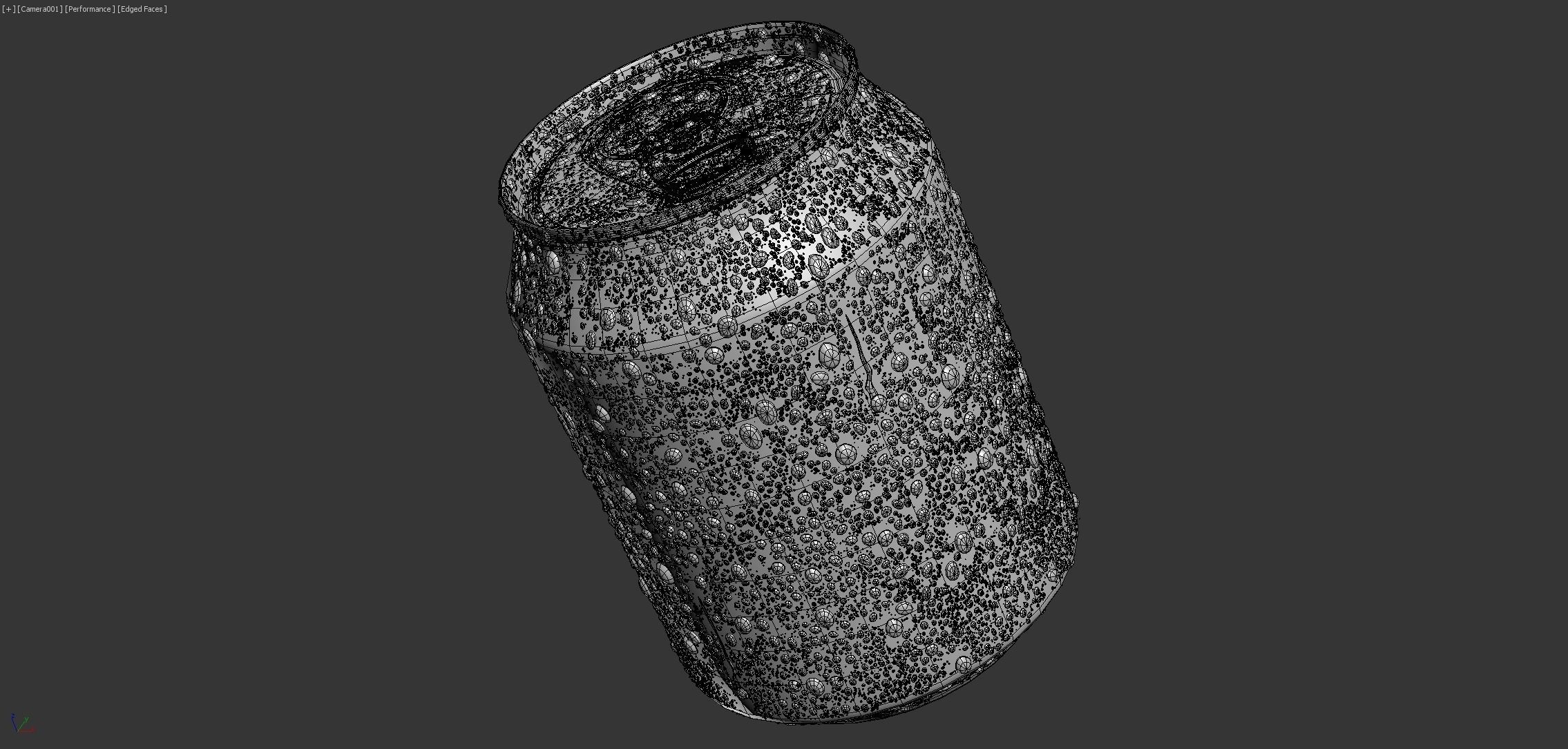 Can With Water Droplets 250ml 3D model_6