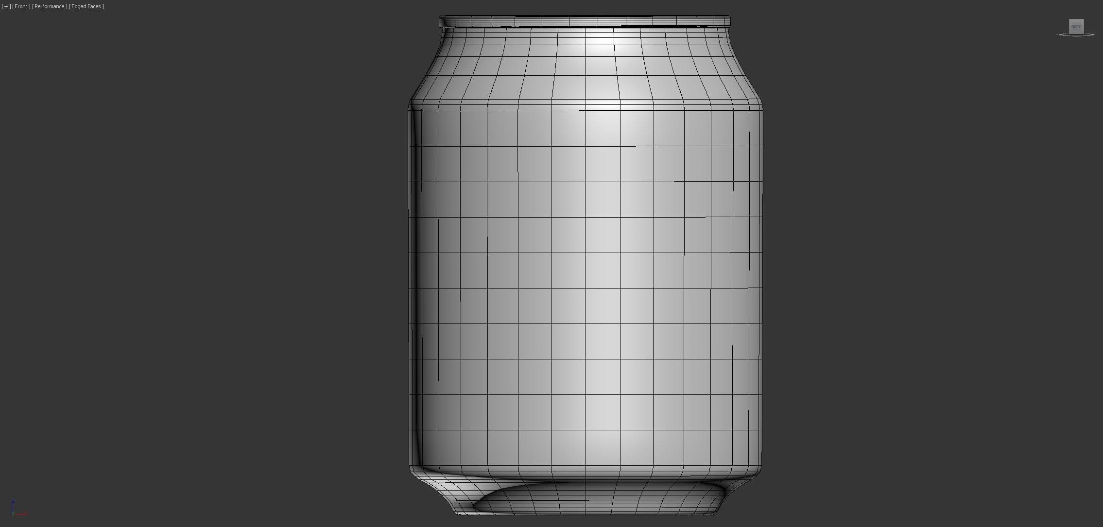 Can With Water Droplets 250ml 3D model_8