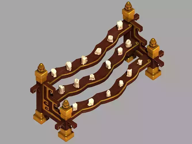 Dynasty Lighting - Candle Holder 02 3D model