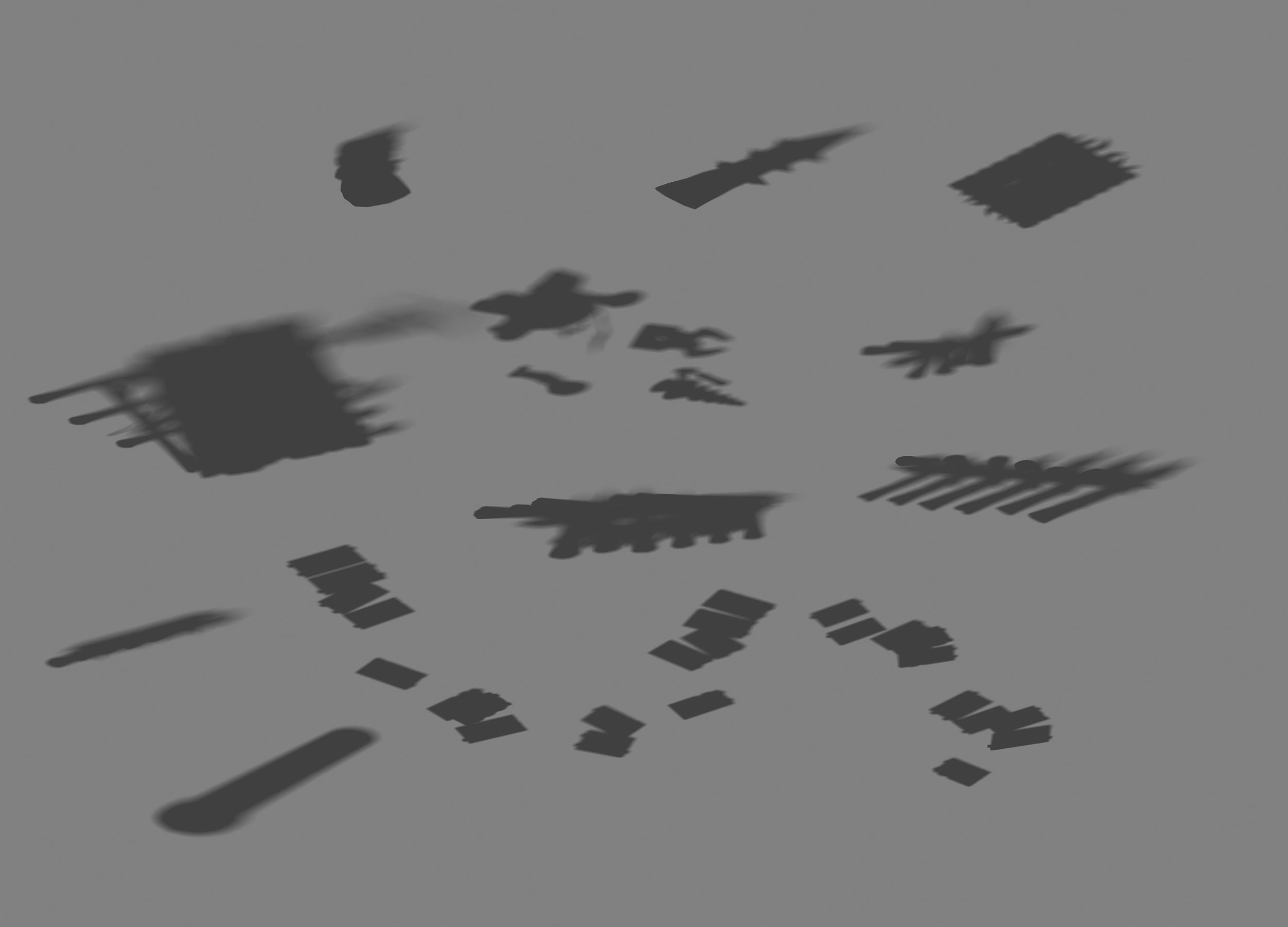 Dynasty Steam Harbour - Bridge Fence Damaged Machine 01 3D model_4