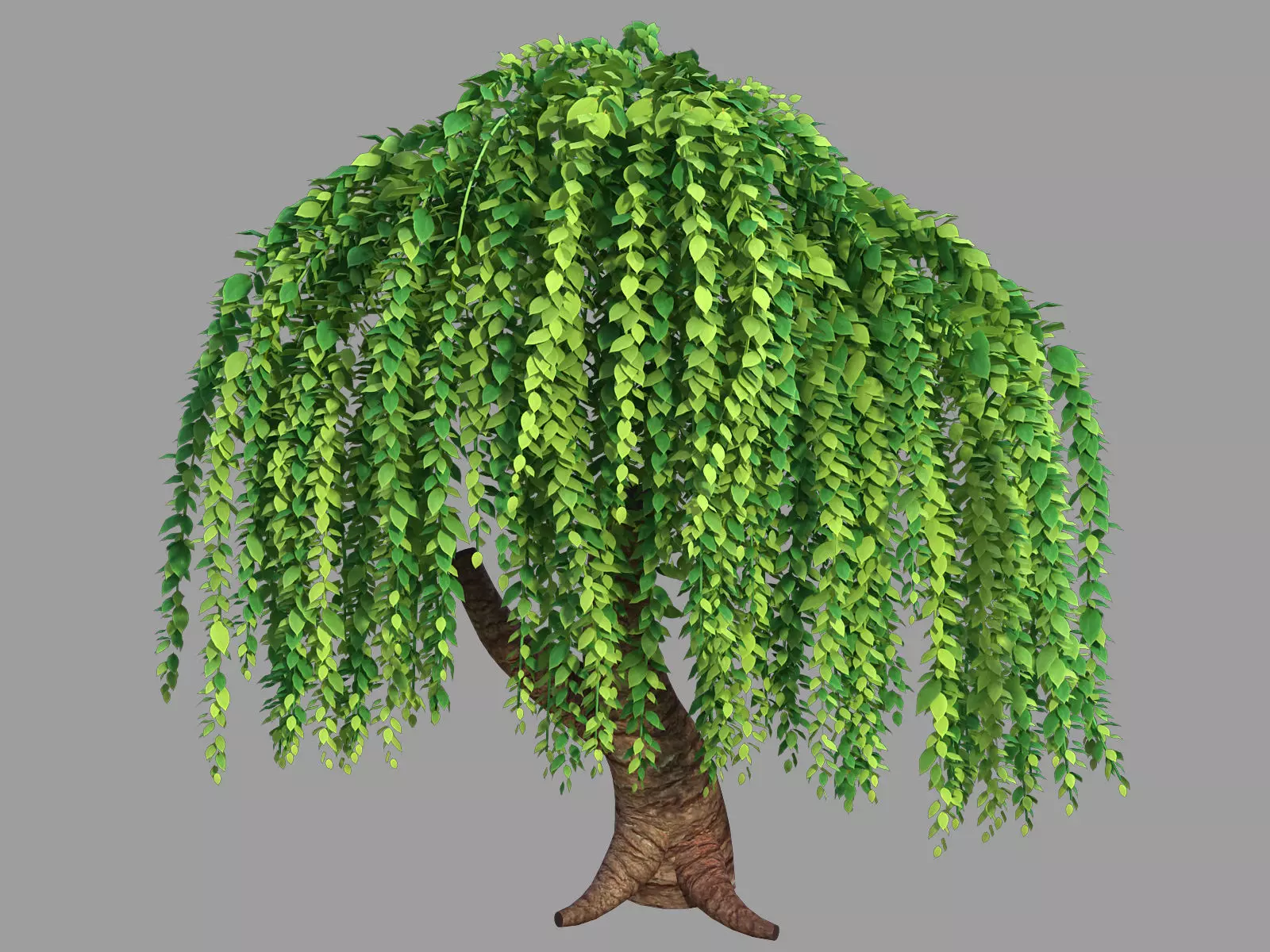 100 acres of forest - willow 15 3D model