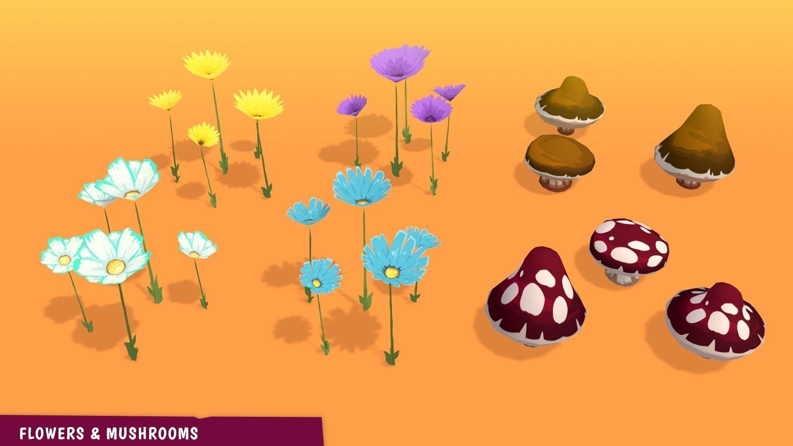 STORY - Wildlands Nature Low-poly 3D model_22