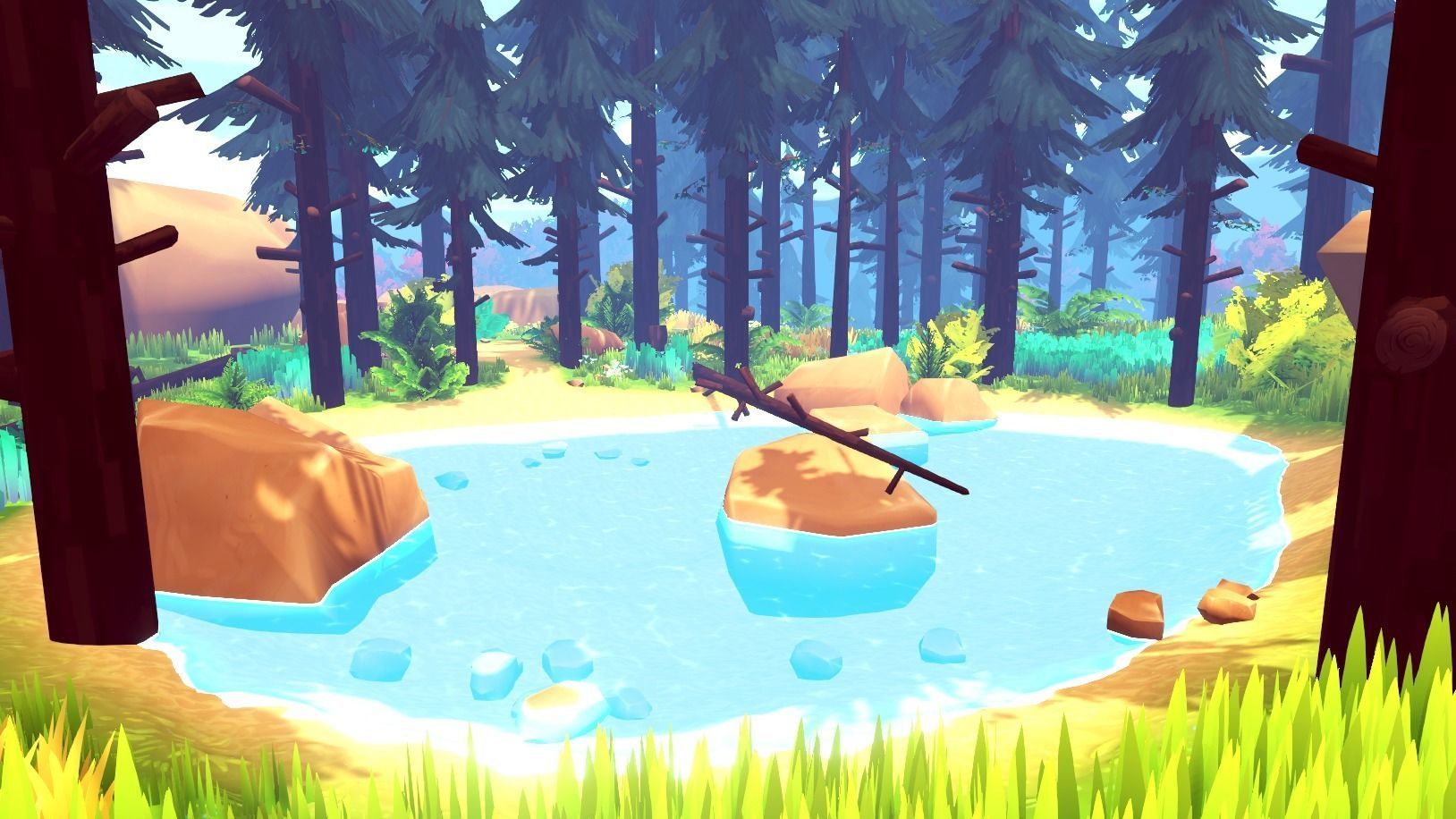 STORY - Wildlands Nature Low-poly 3D model_8