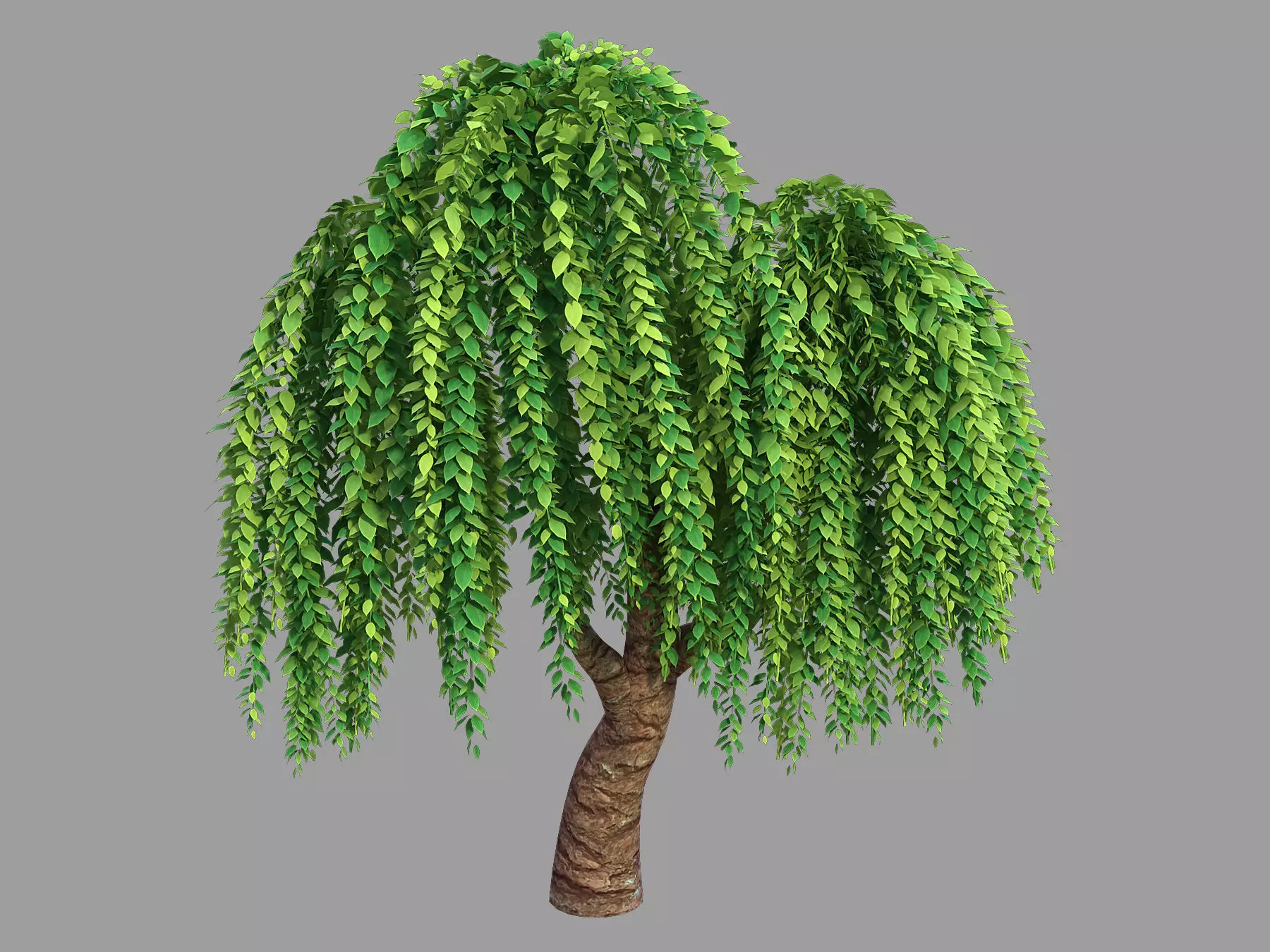 100 acres of forest - willow 21 3D model