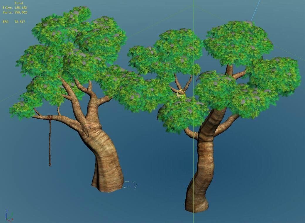 Acre Trees - Trees 03 3D model_4