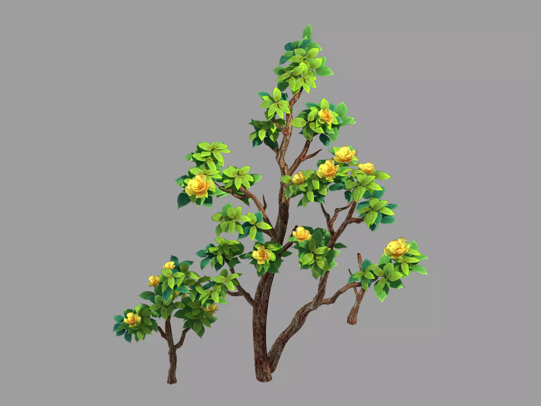 100 acres of forest - small tree 04 3D model_0
