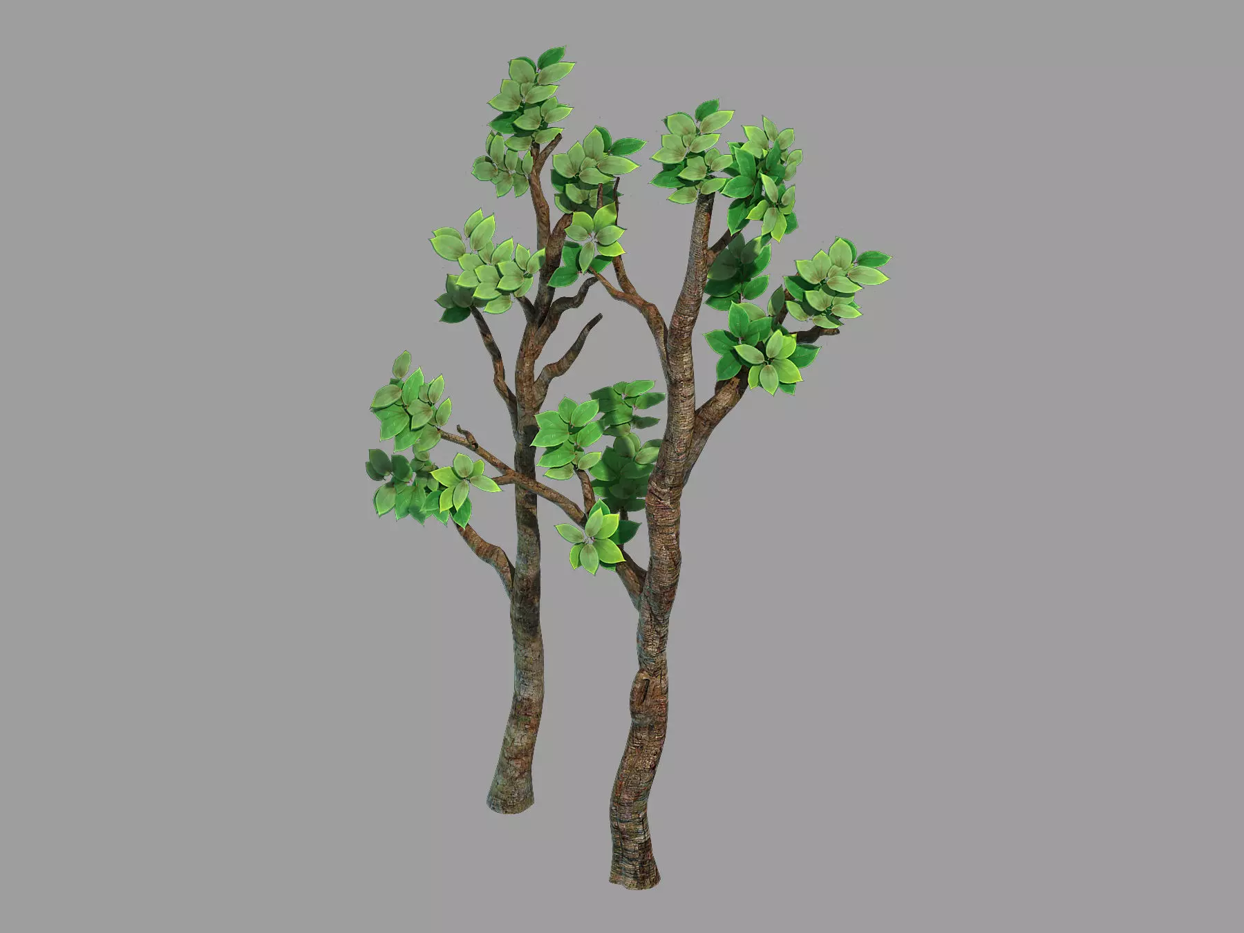 100 acres of forest - small tree 05 3D model