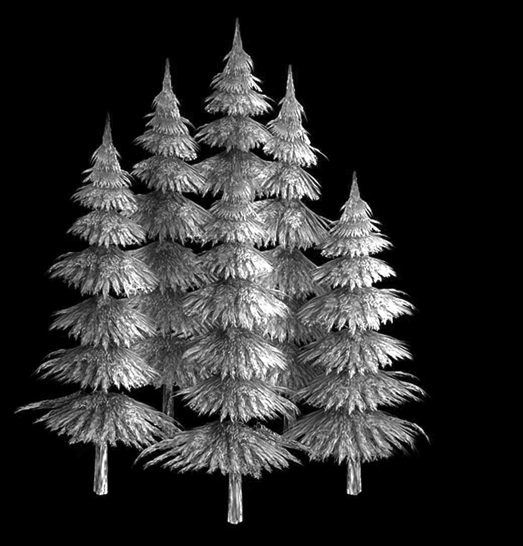 100 acres of forest - small pine 08 3D model_2