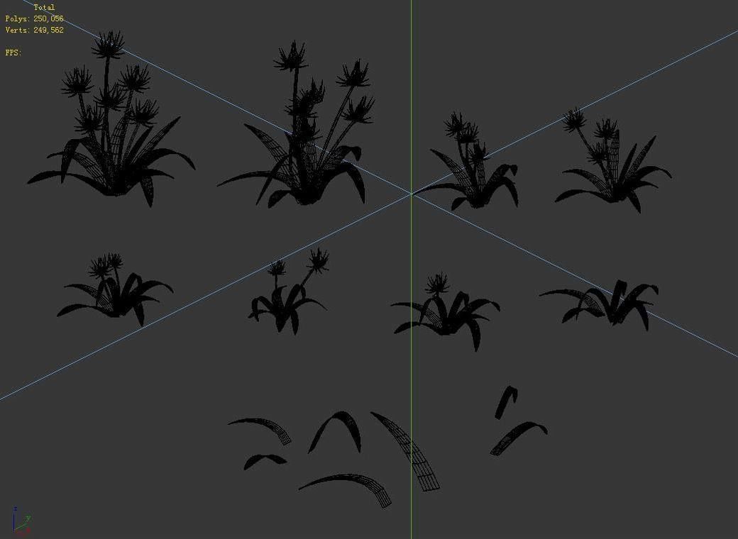 City - Thorn Grass 3D model_4