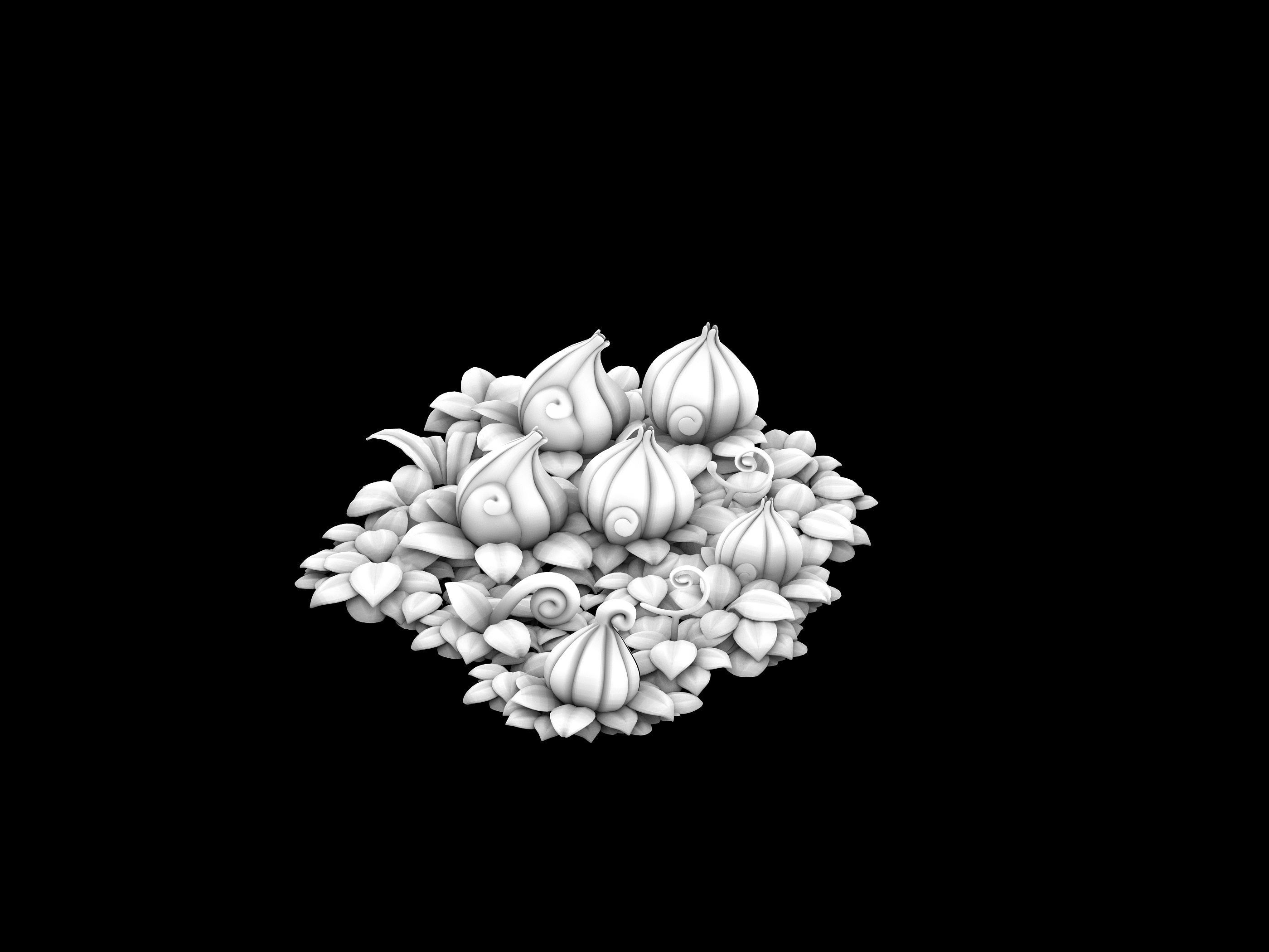 main city - plant combination 01 3D model_3