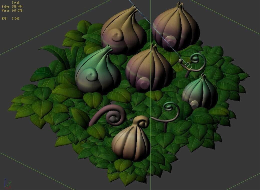 main city - plant combination 01 3D model_5