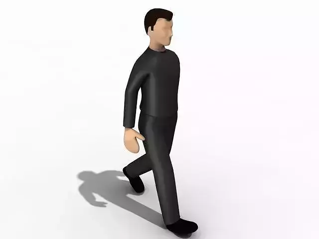 basic character simple walk