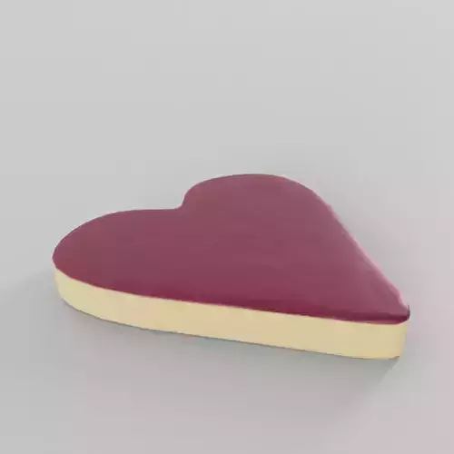 Cream Cheese Sugar Cookie 3D model
