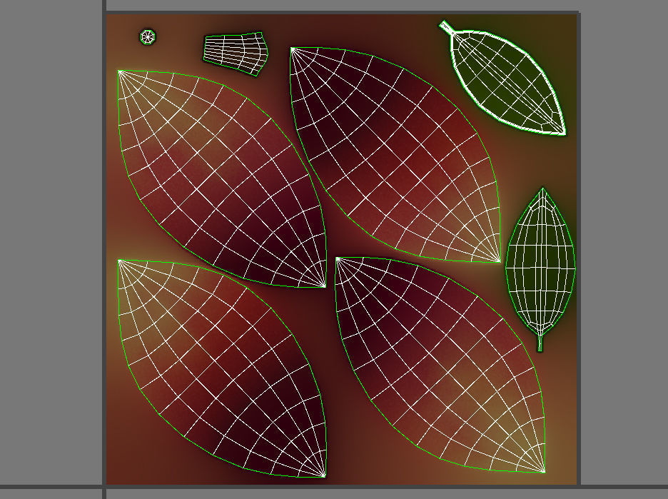 Peach Fruit Low-poly 3D model_13