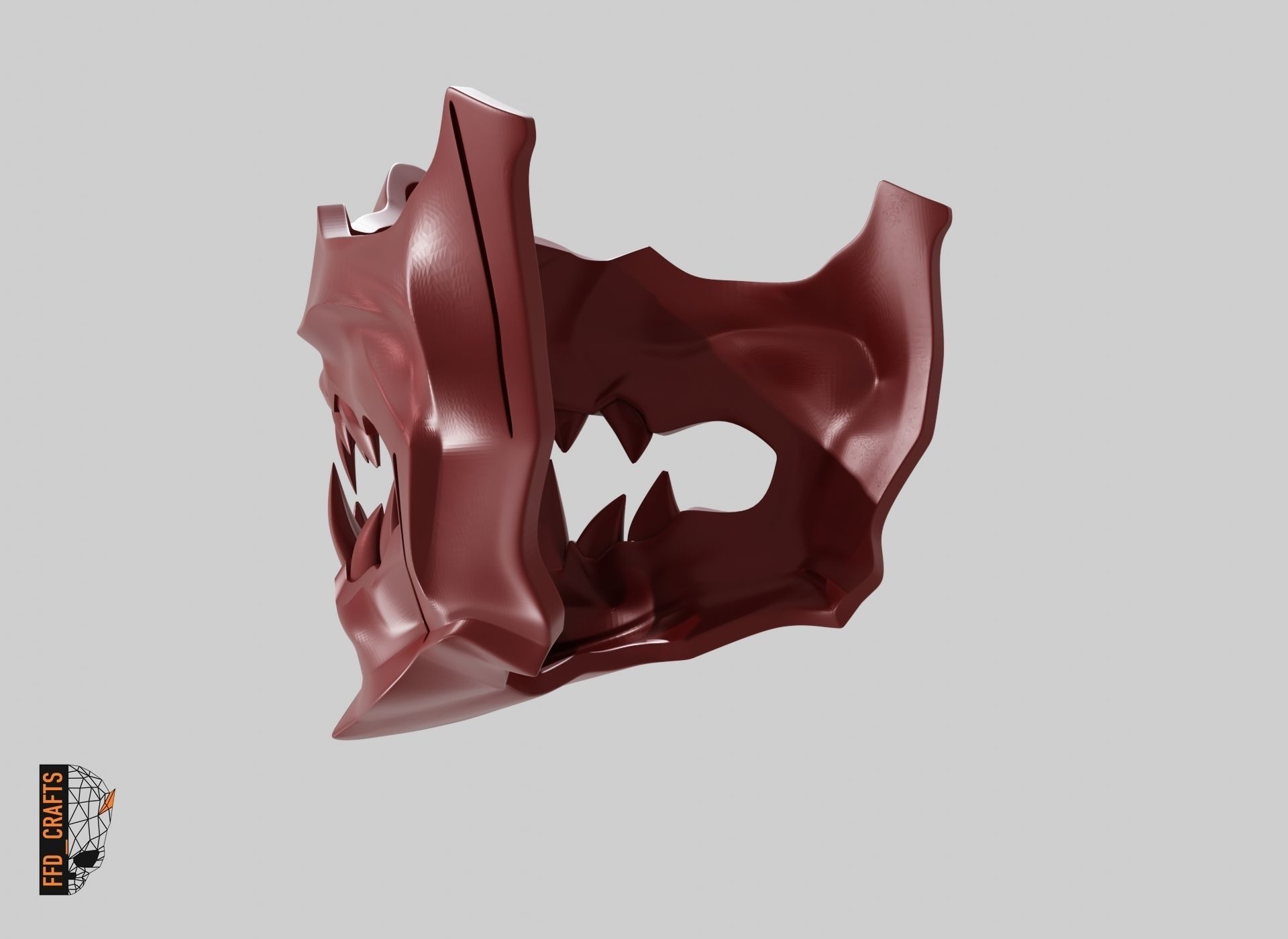 Mempo custom mask 3D print model_5