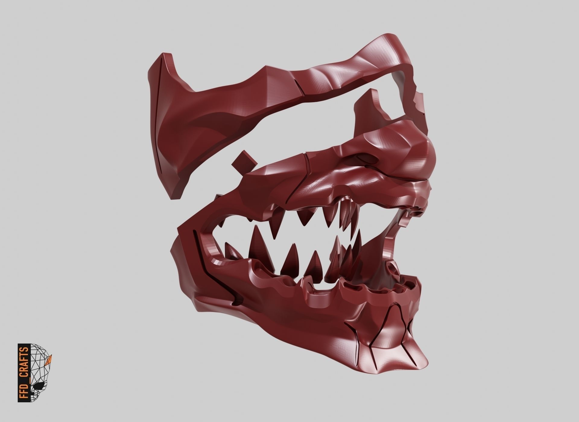 Mempo custom mask 3D print model_6