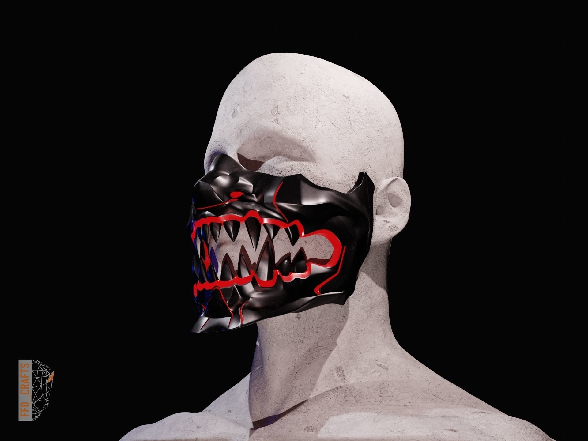 Mempo custom mask 3D print model_0