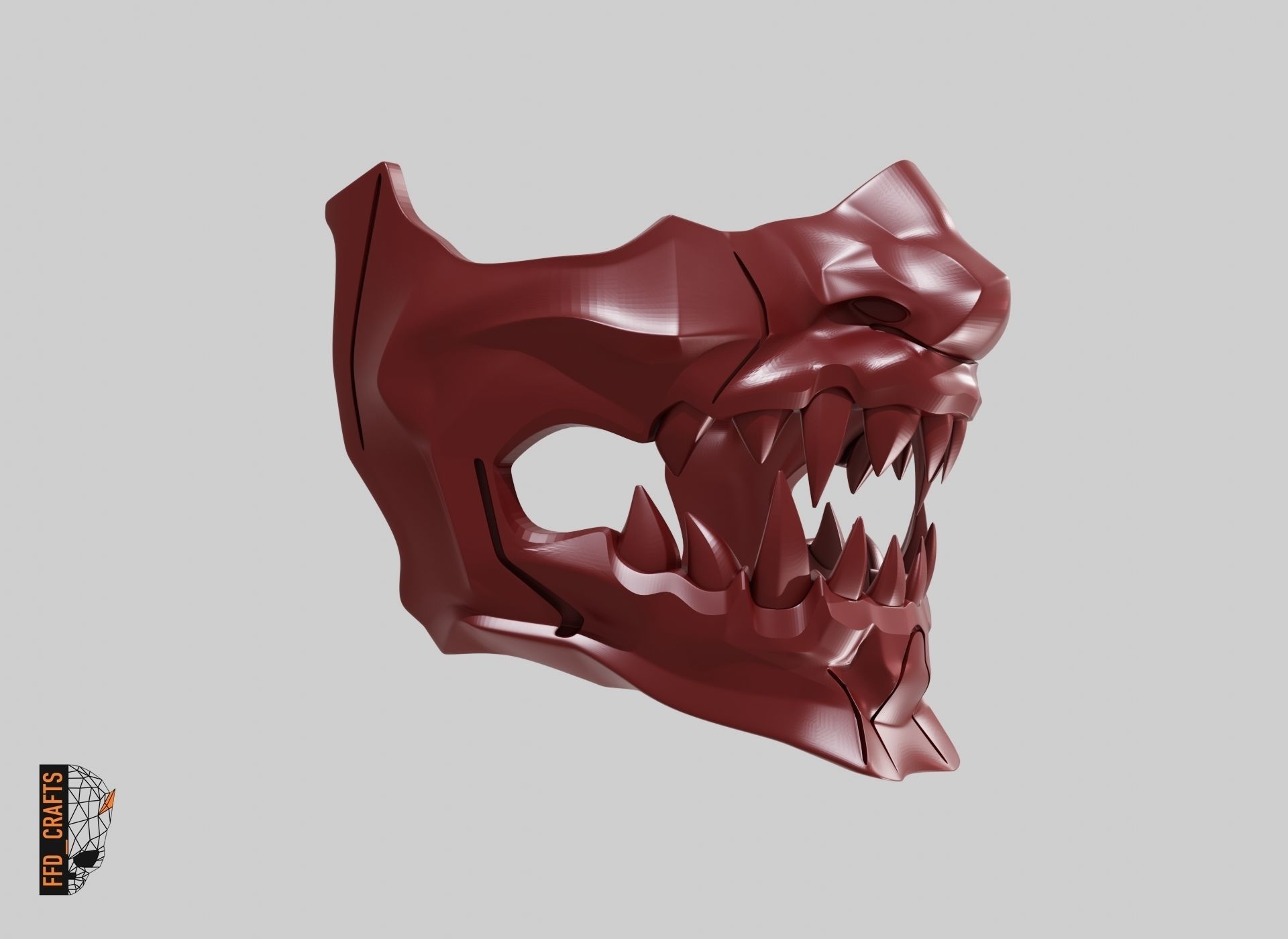 Mempo custom mask 3D print model_4