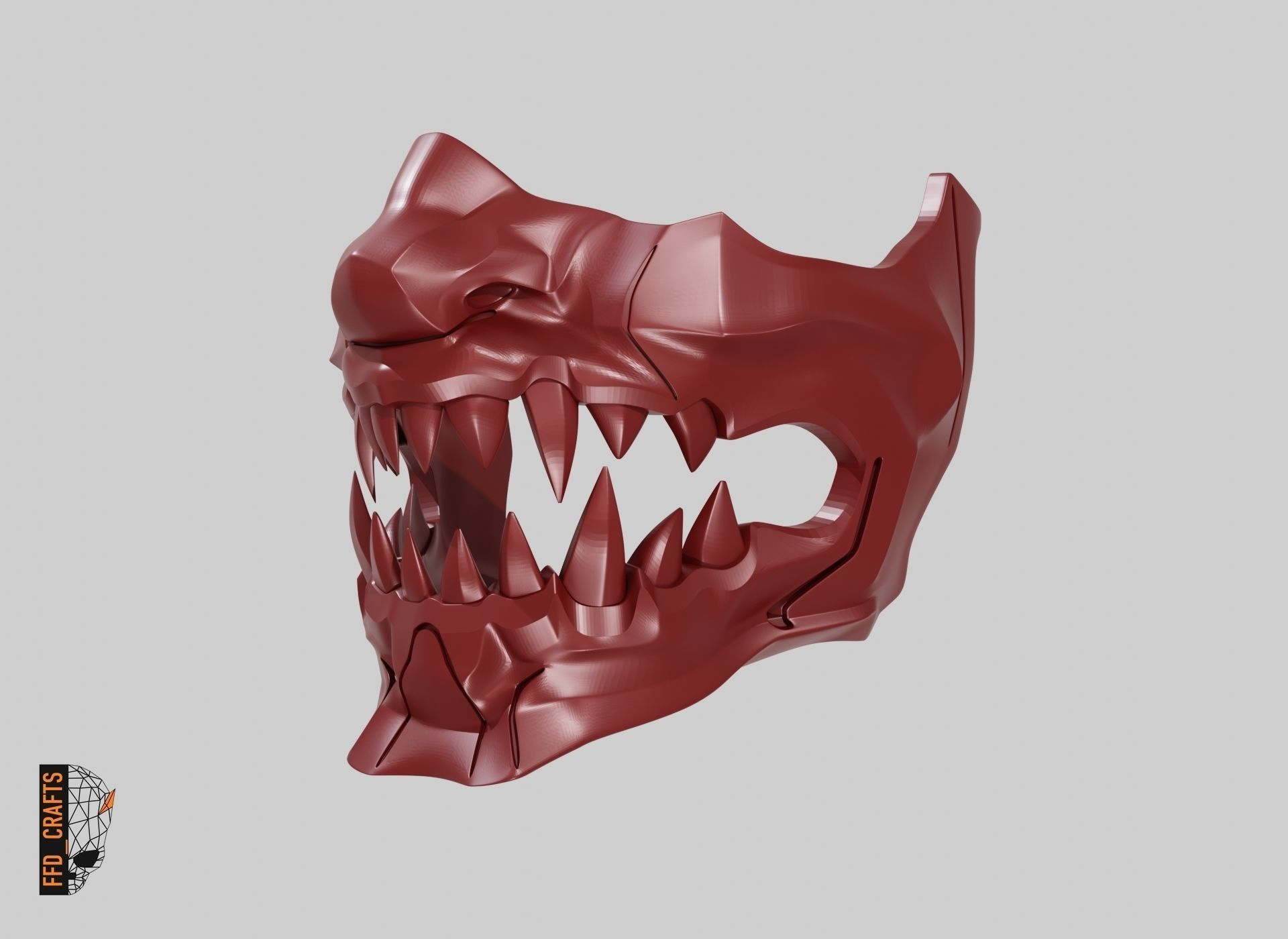 Mempo custom mask 3D print model_3