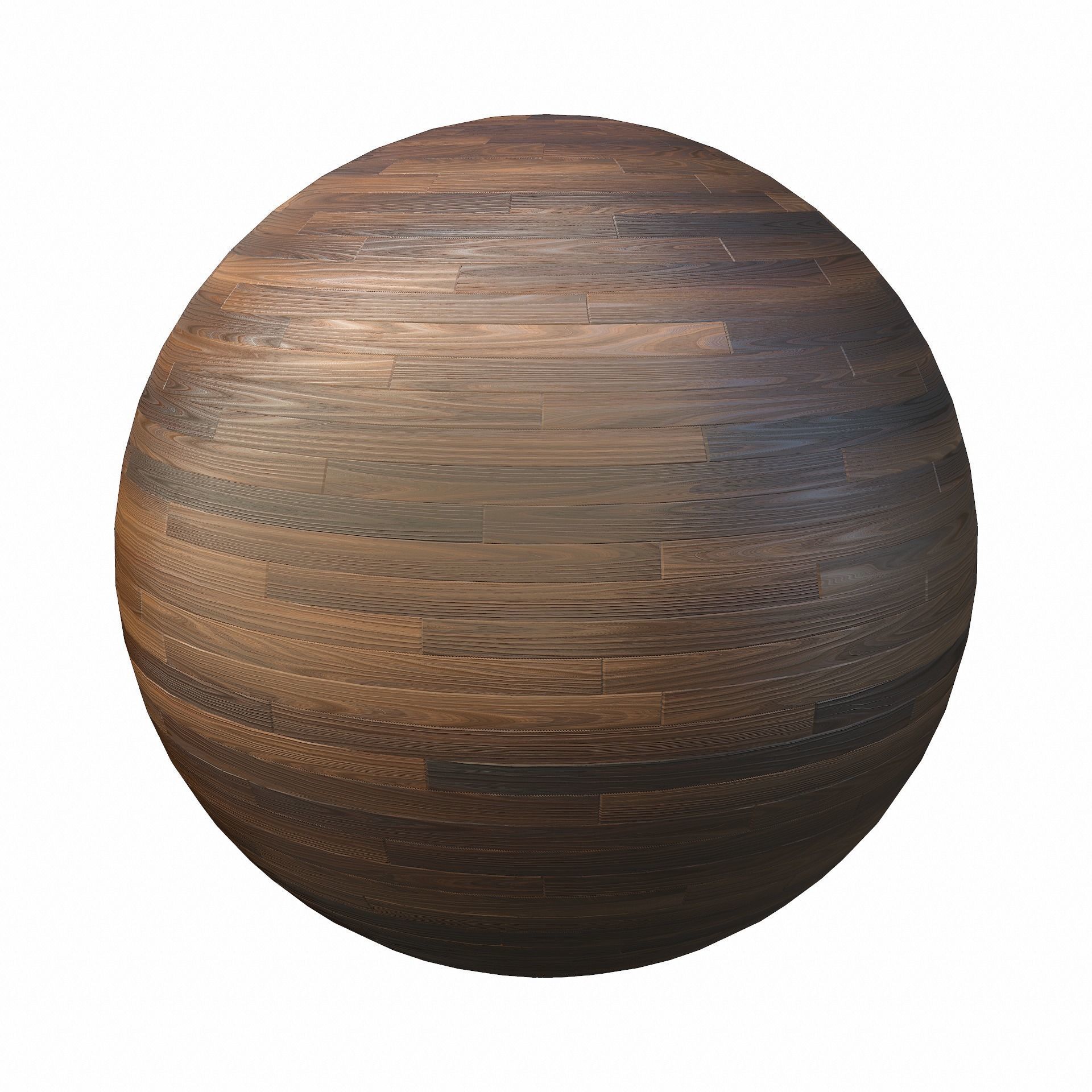 Wood Flooring Texture - Architectural Viz Seamless PBR Texture_5
