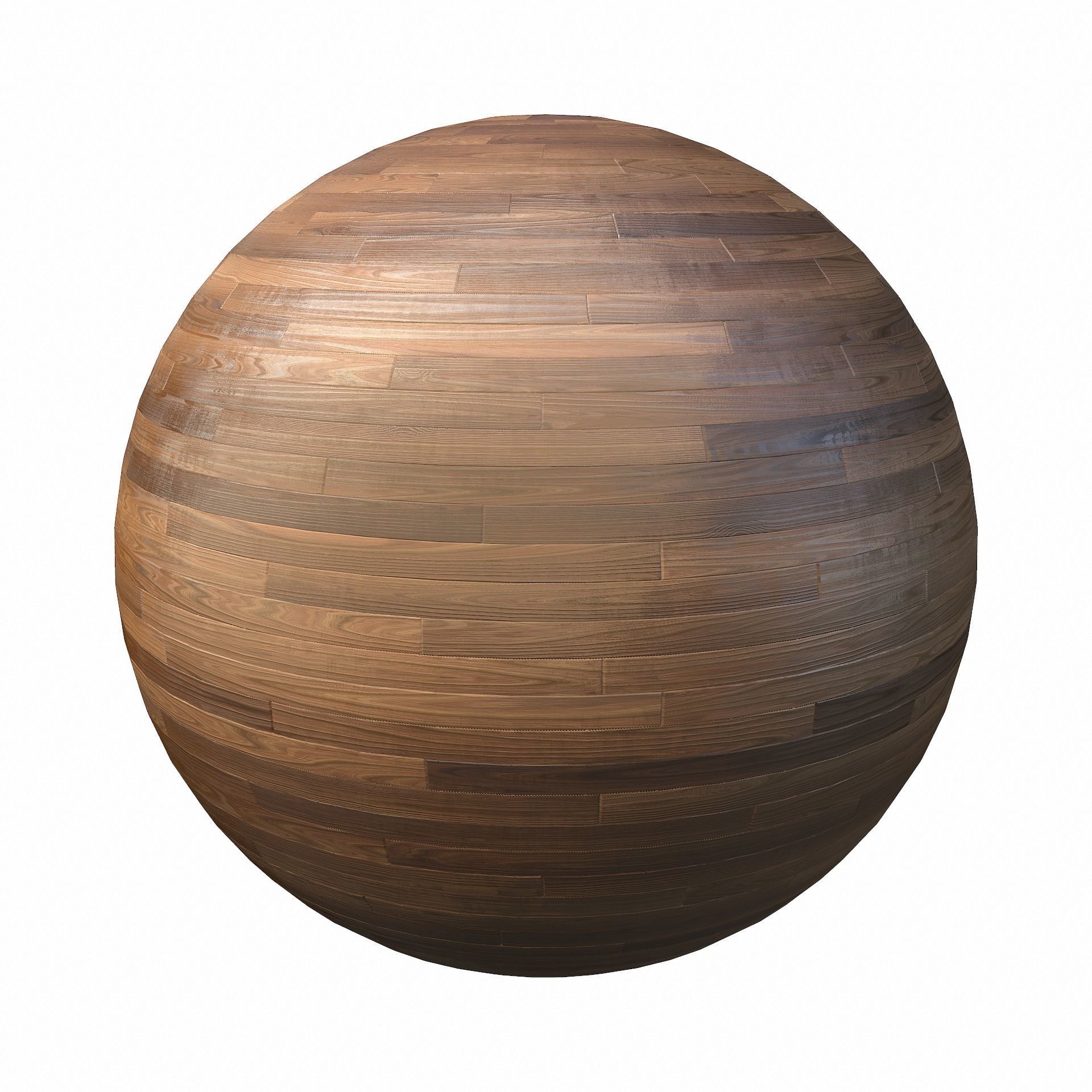 Wood Flooring Texture - Architectural Viz Seamless PBR Texture_2