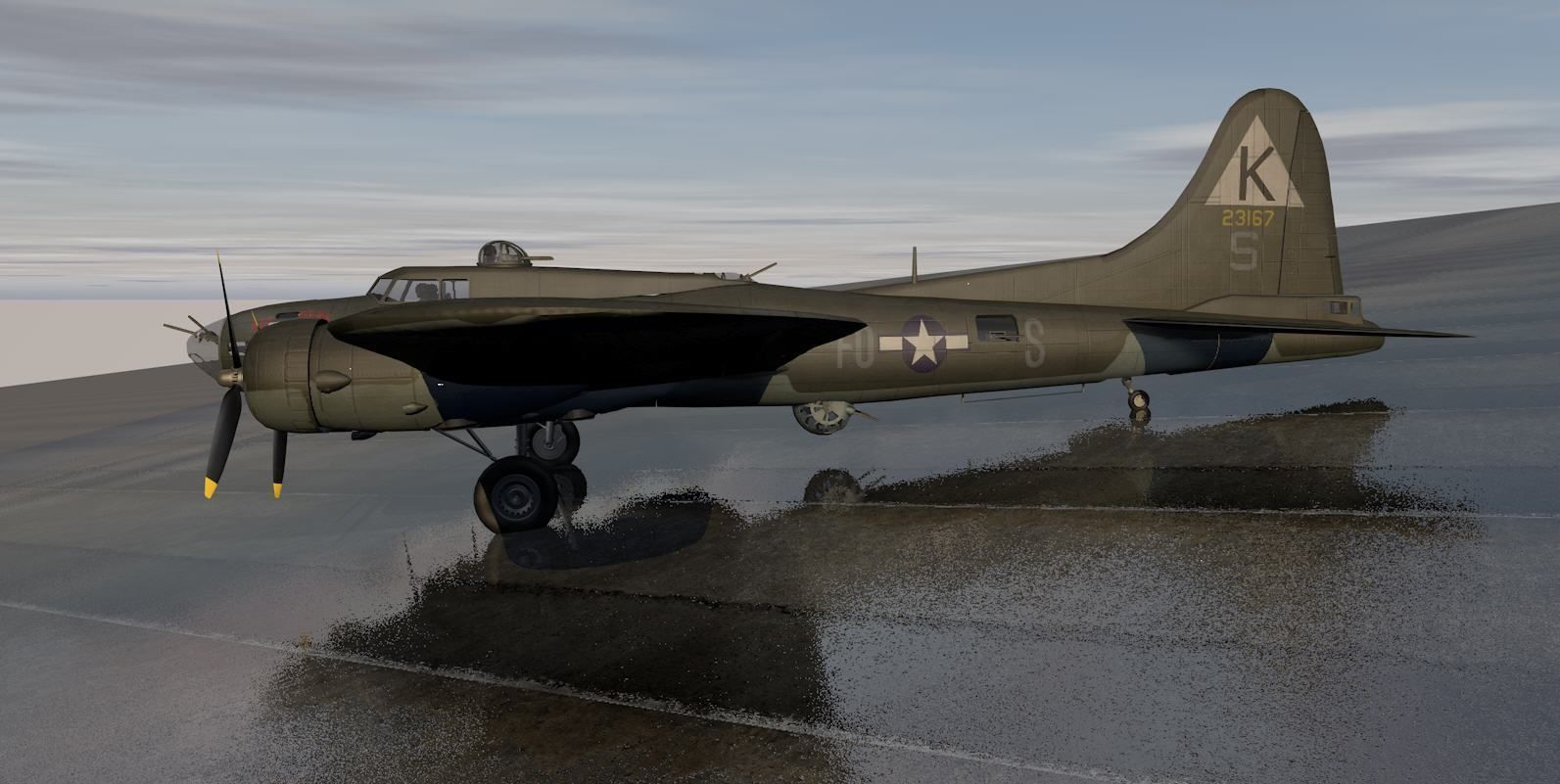 Boeing B-17F Fortress 3D model_3